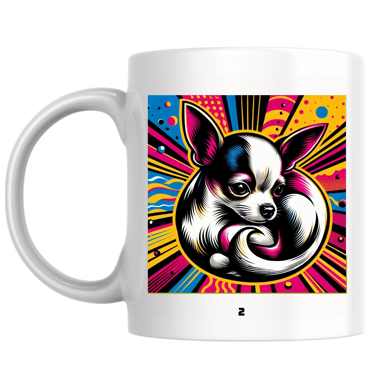 2 the Magnificent: Pop Art Coffee Mug