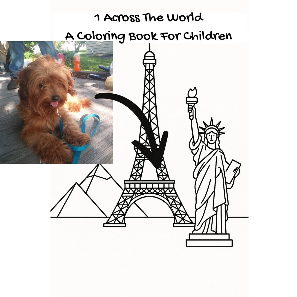 1 Across The World: A Coloring Book For Children