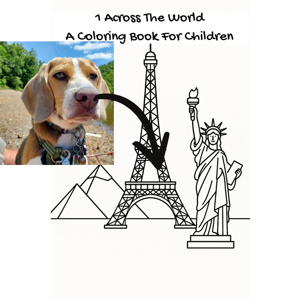 1 Across The World: A Coloring Book For Children