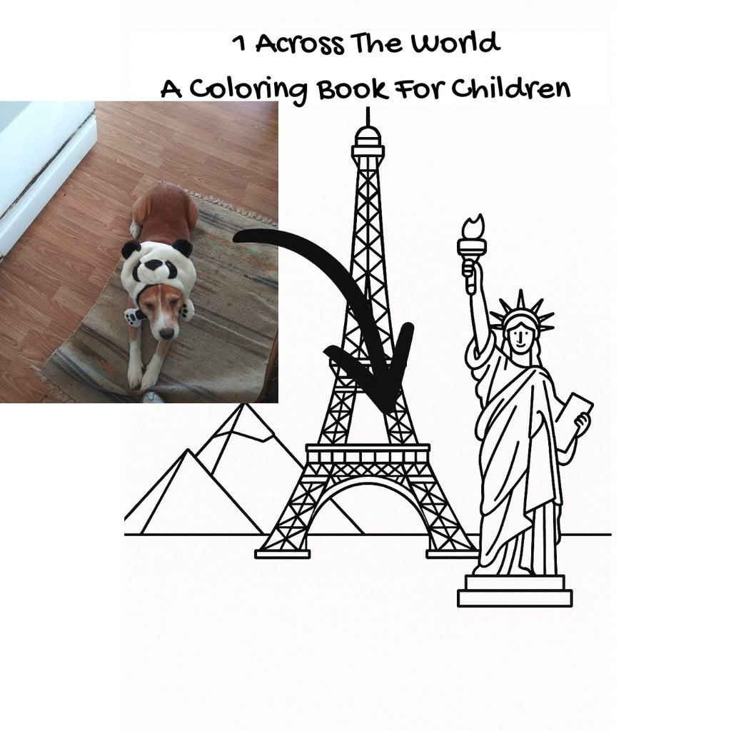 1 Across The World: A Coloring Book For Children