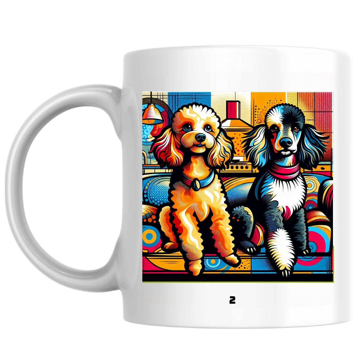 2 the Magnificent: Pop Art Coffee Mug