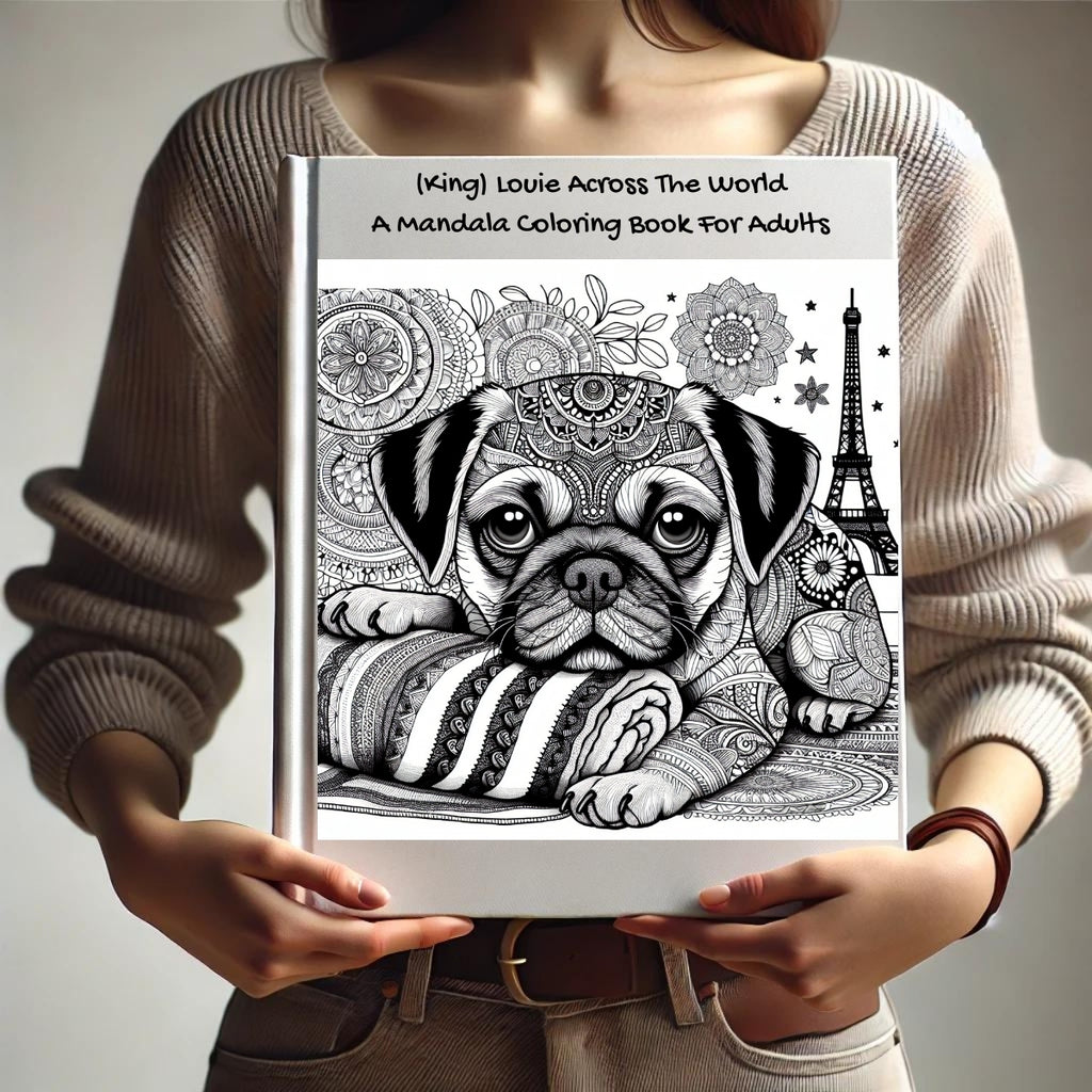 (King) Louie Across The World: A Mandala Coloring Book For Adults