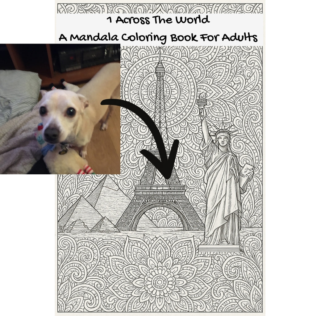 1 Across The World: A Mandala Coloring Book For Adults