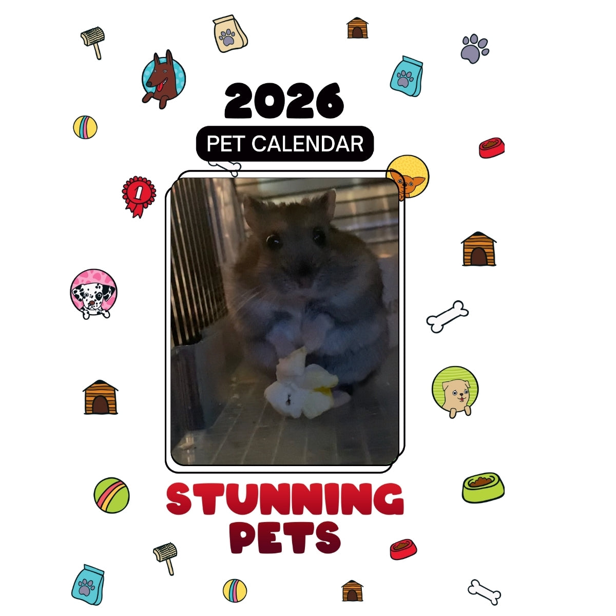 Hamster Headlines Stunning Pets: A 2026 Pet Calendar