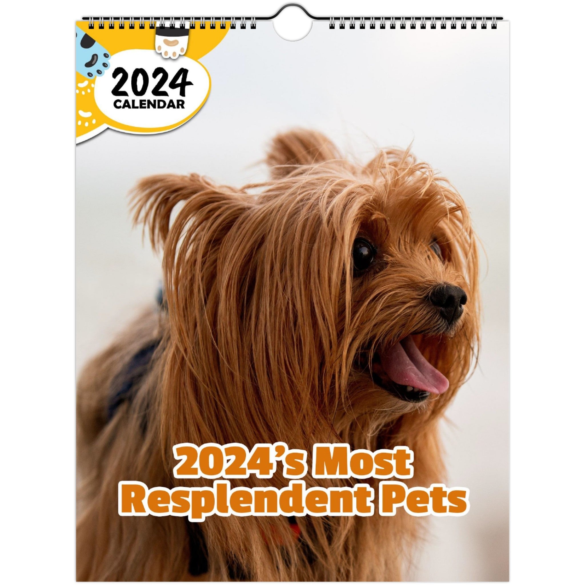 2024's Most Resplendent Pets: 2024 Wall Calendar (Published)