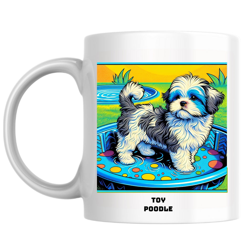 Toy Poodle the Magnificent: Pop Art Coffee Mug