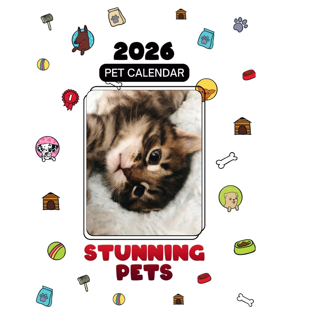 2269300143 Headlines Stunning Pets: A 2026 Pet Calendar