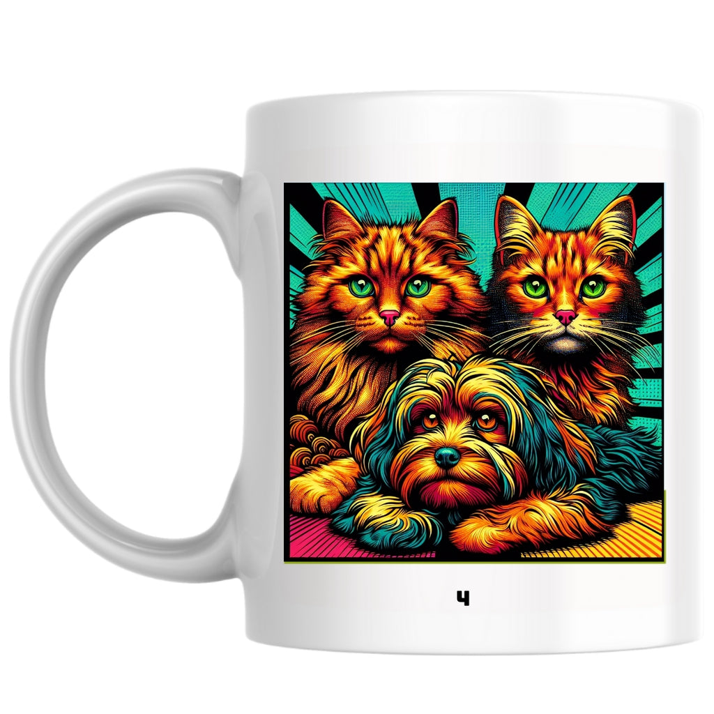 4 the Magnificent: Pop Art Coffee Mug