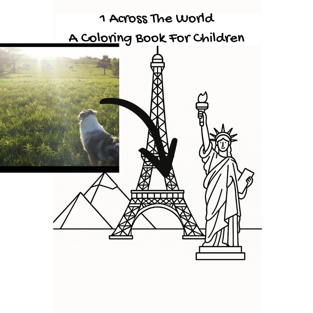 1 Across The World: A Coloring Book For Children