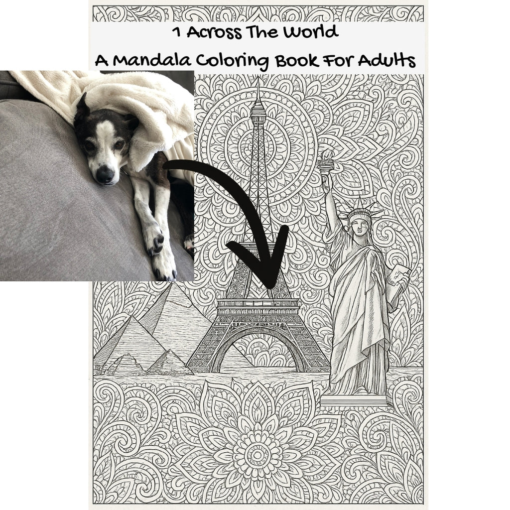 1 Across The World: A Mandala Coloring Book For Adults