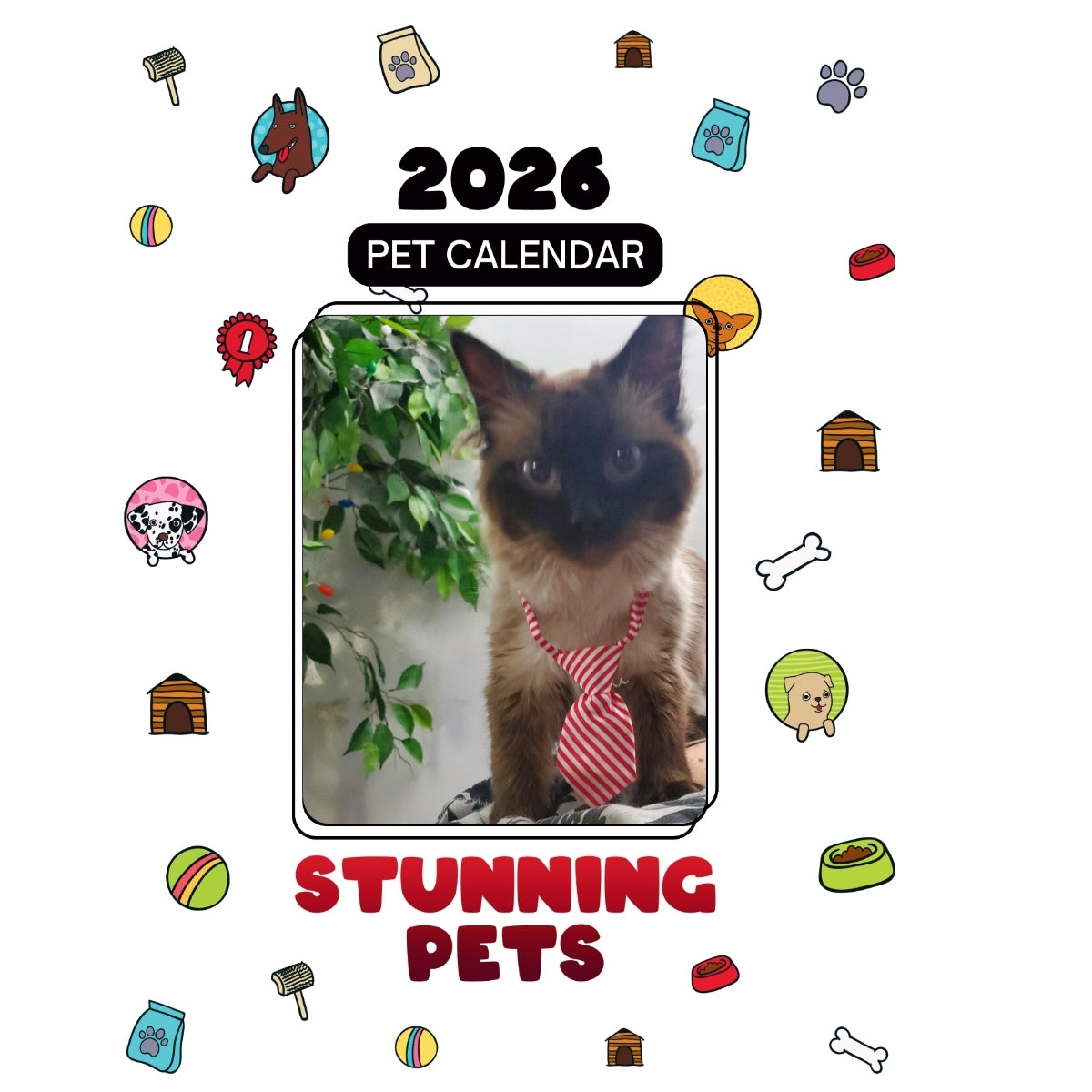 1 Headlines Stunning Pets: A 2026 Pet Calendar