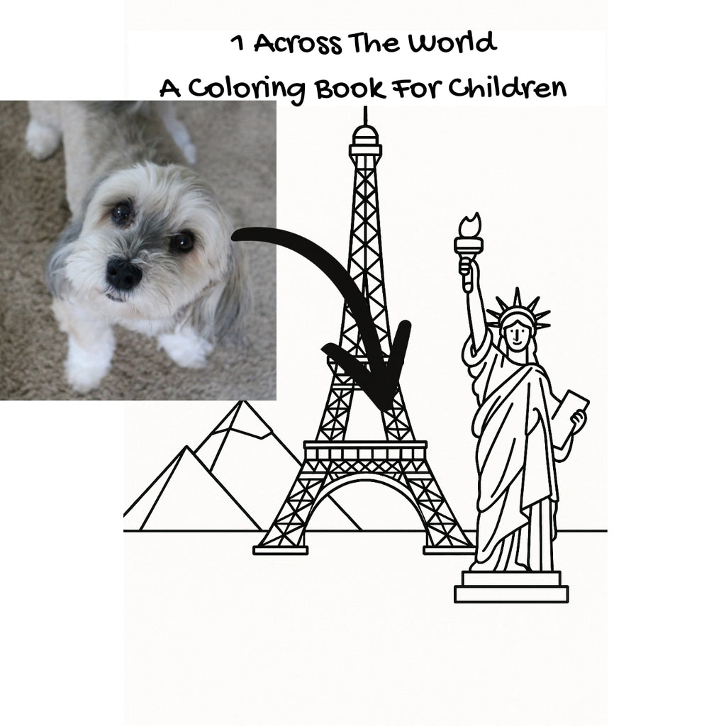 1 Across The World: A Coloring Book For Children