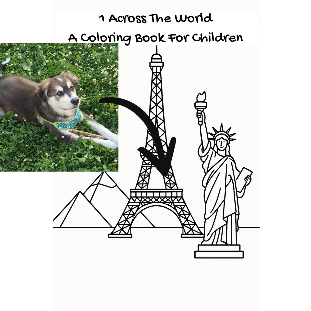 1 Across The World: A Coloring Book For Children