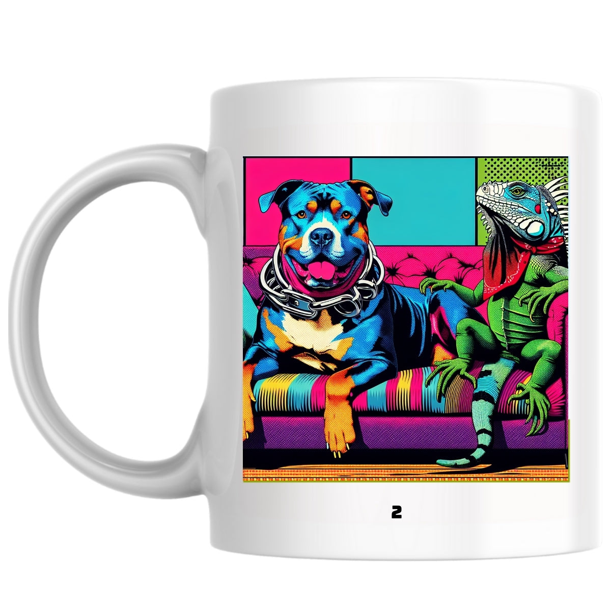 2 the Magnificent: Pop Art Coffee Mug