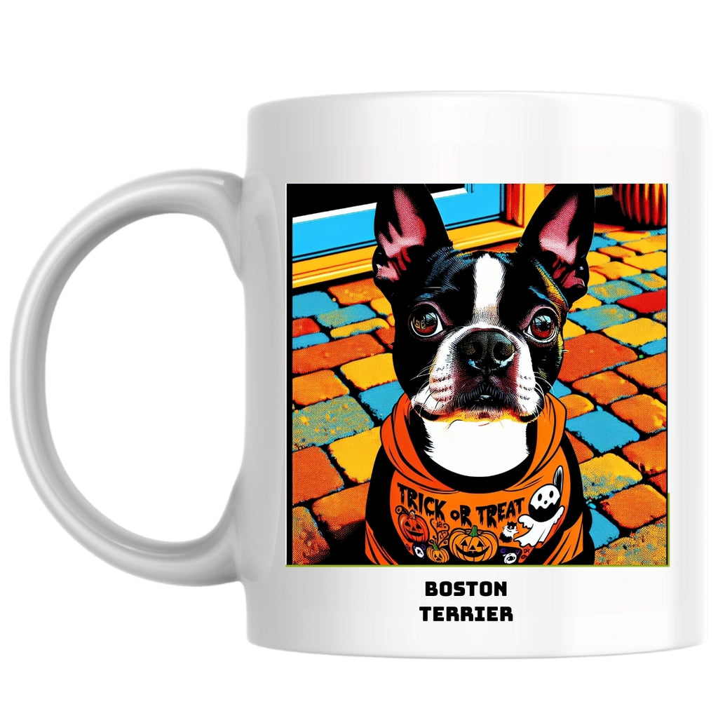 Boston Terrier the Magnificent: Pop Art Coffee Mug