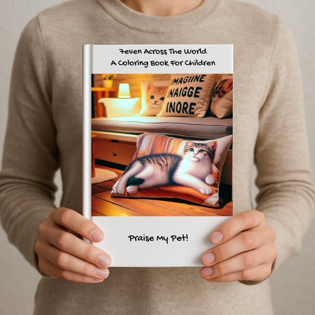 7even Across The World: A Coloring Book For Children