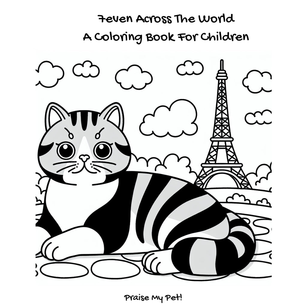 7even Across The World: A Coloring Book For Children