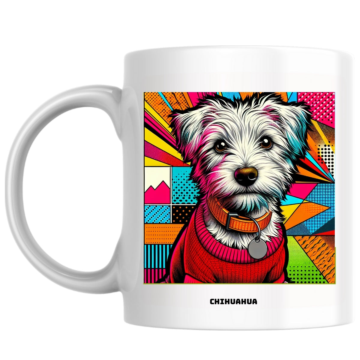 Chihuahua the Magnificent: Pop Art Coffee Mug