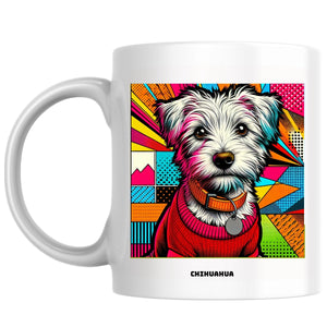 Chihuahua the Magnificent: Pop Art Coffee Mug