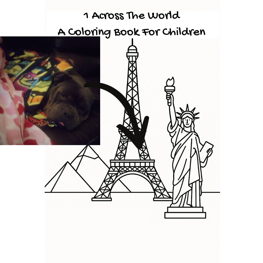 1 Across The World: A Coloring Book For Children
