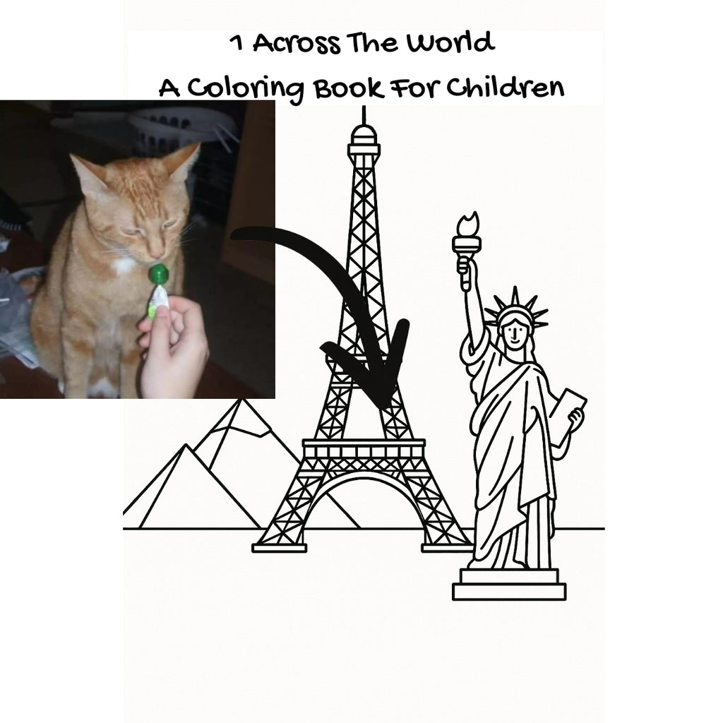 1 Across The World: A Coloring Book For Children