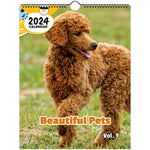 Beautiful Pets Volume Nine: 2024 Wall Calendar (Published)