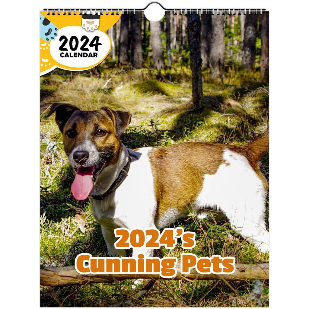 2024's Cunning Pets: 2024 Wall Calendar (Published)