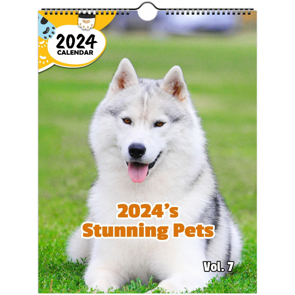 2024's Stunning Pets Volume Seven: 2024 Wall Calendar (Published)