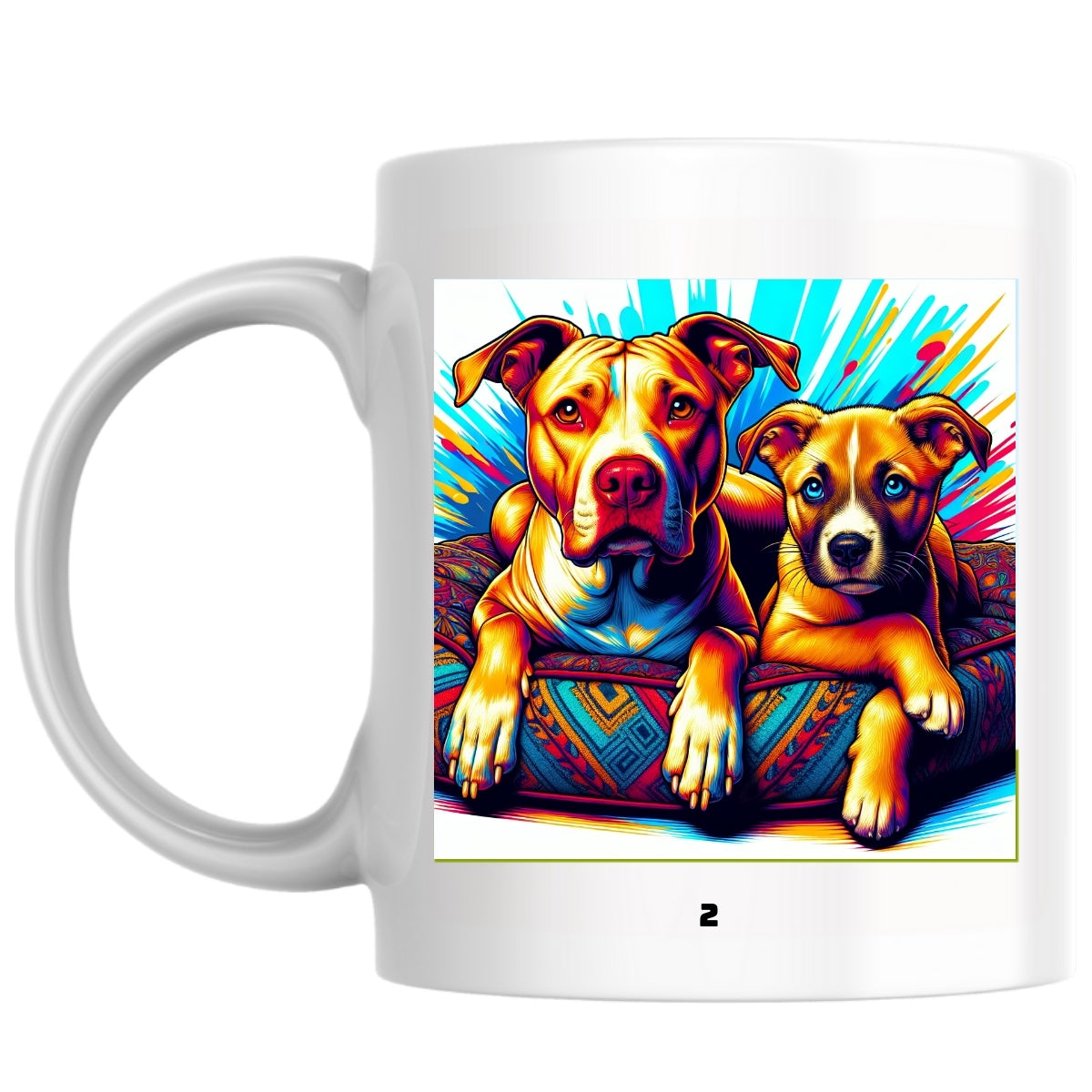 2 the Magnificent: Pop Art Coffee Mug