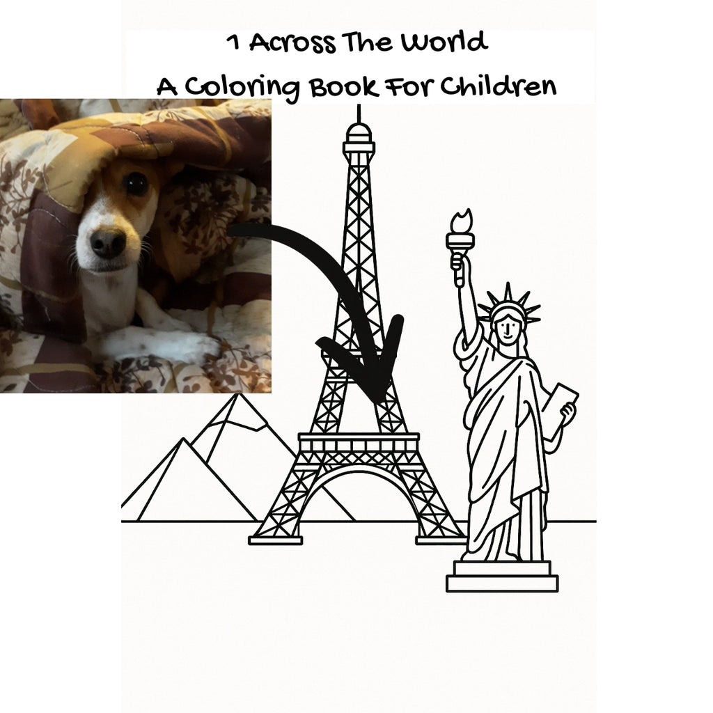 1 Across The World: A Coloring Book For Children