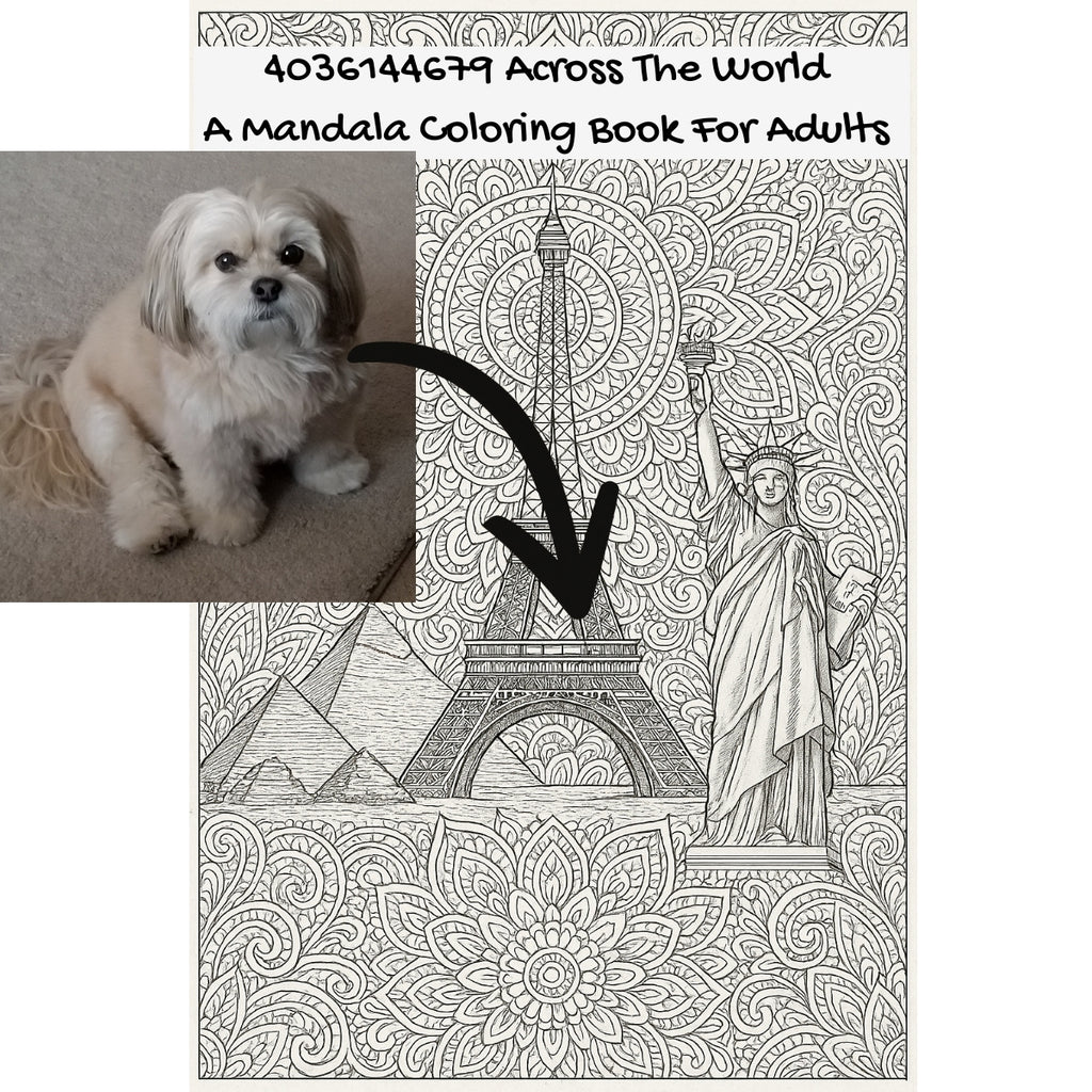 4036144679 Across The World: A Mandala Coloring Book For Adults