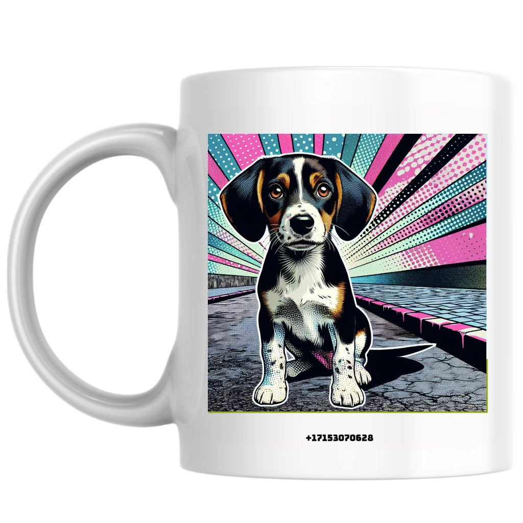 +17153070628 the Magnificent: Pop Art Coffee Mug
