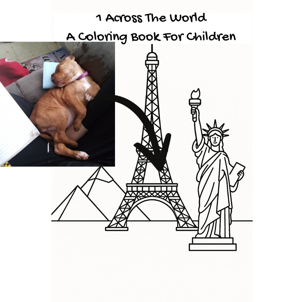 1 Across The World: A Coloring Book For Children
