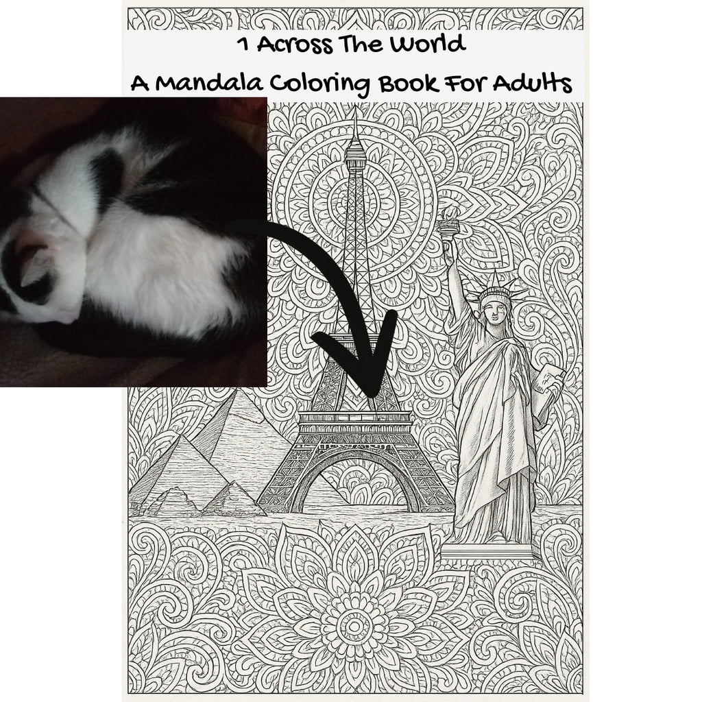 1 Across The World: A Mandala Coloring Book For Adults