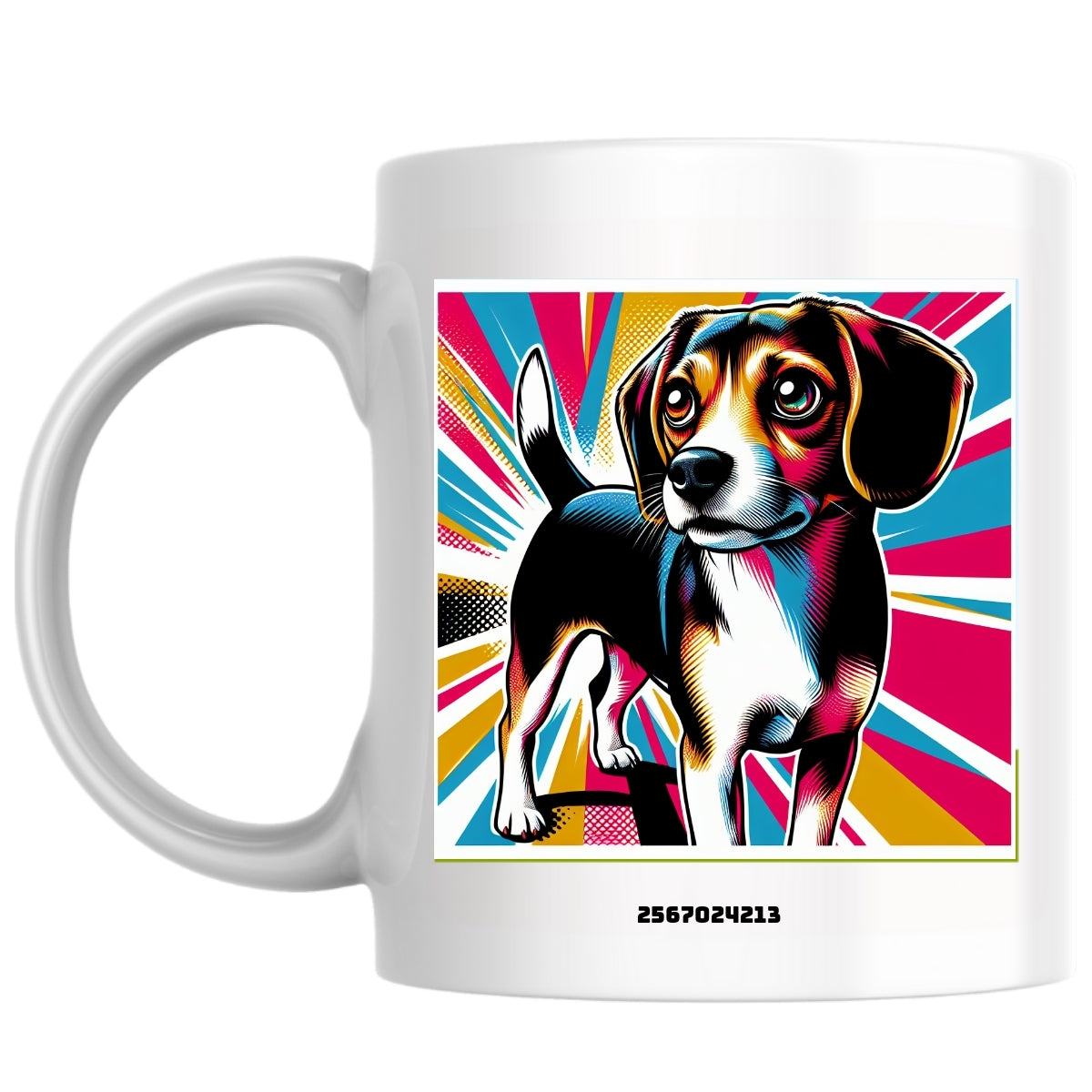 2567024213 the Magnificent: Pop Art Coffee Mug