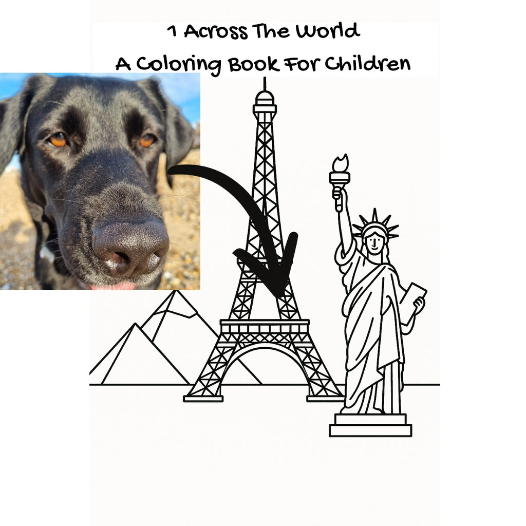 1 Across The World: A Coloring Book For Children