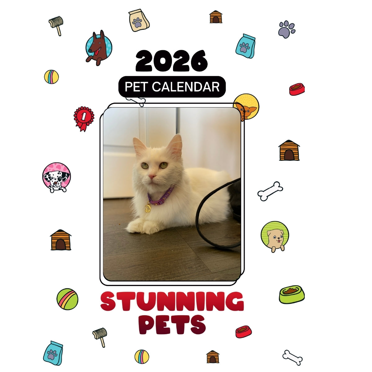Stevie Headlines Stunning Pets: A 2026 Pet Calendar