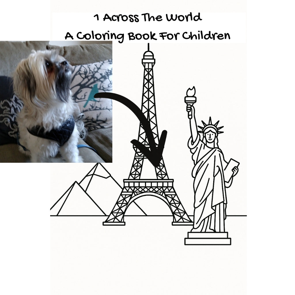 1 Across The World: A Coloring Book For Children