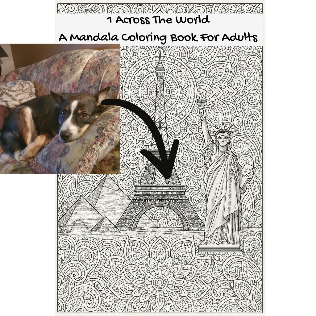 1 Across The World: A Mandala Coloring Book For Adults