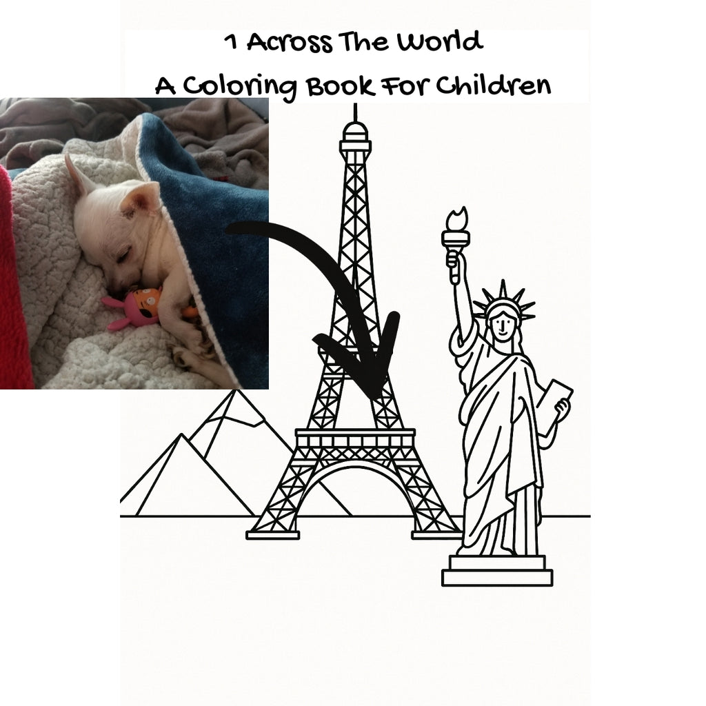 1 Across The World: A Coloring Book For Children