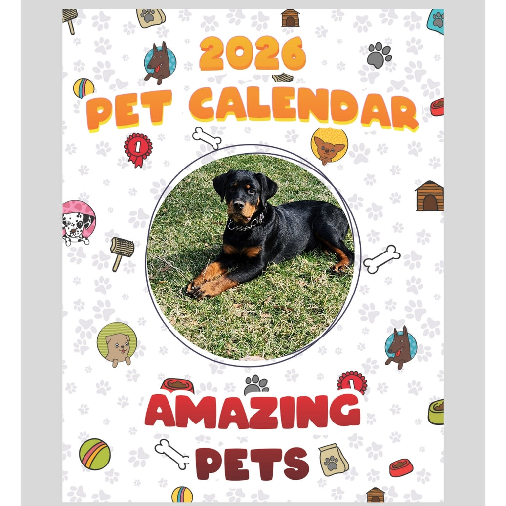 Rottweiler Stars in Stunning Pets: A 2026 Pet Calendar