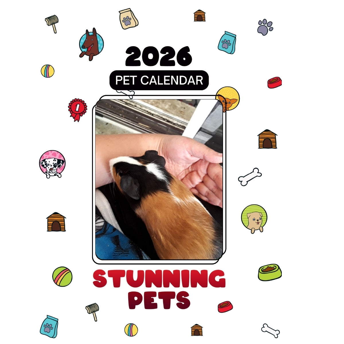 Guinea pig Headlines Stunning Pets: A 2026 Pet Calendar