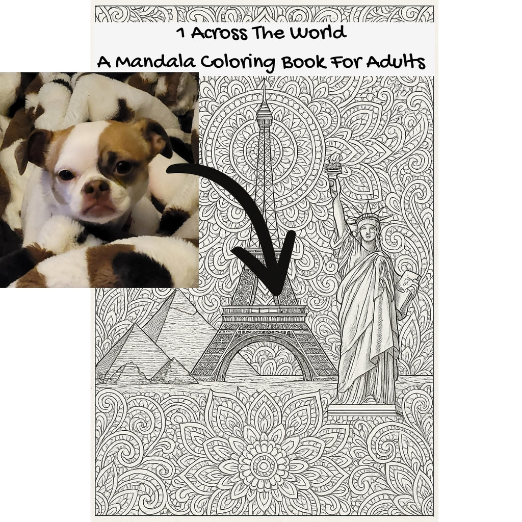 1 Across The World: A Mandala Coloring Book For Adults