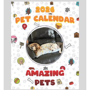 Lilly and Puggle Stars in Amazing Pets: A 2026 Pet Calendar