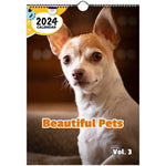 Beautiful Pets Volume Three: 2024 Wall Calendar (Published)