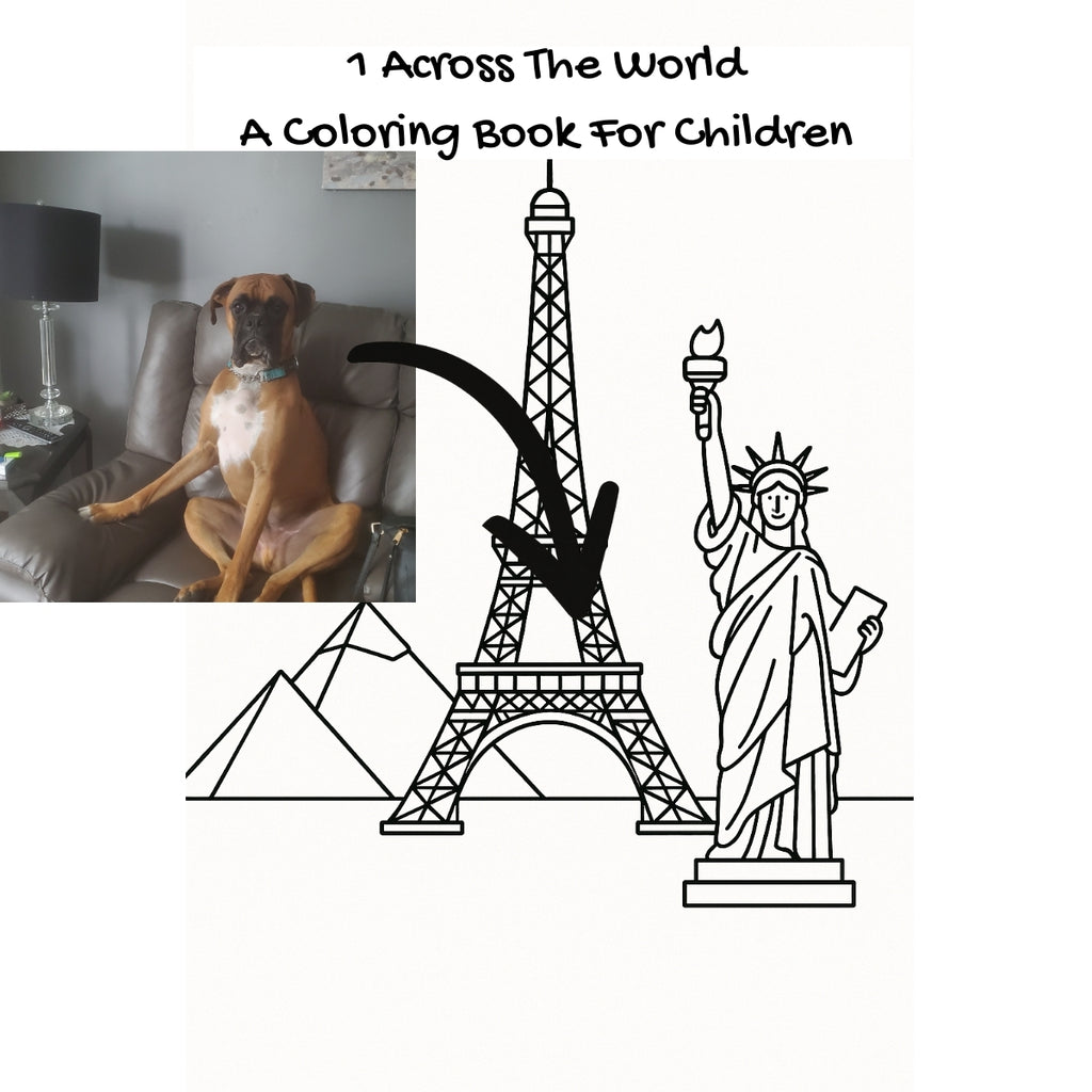 1 Across The World: A Coloring Book For Children