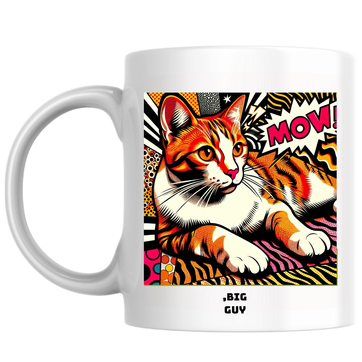 ,big guy the Magnificent: Pop Art Coffee Mug