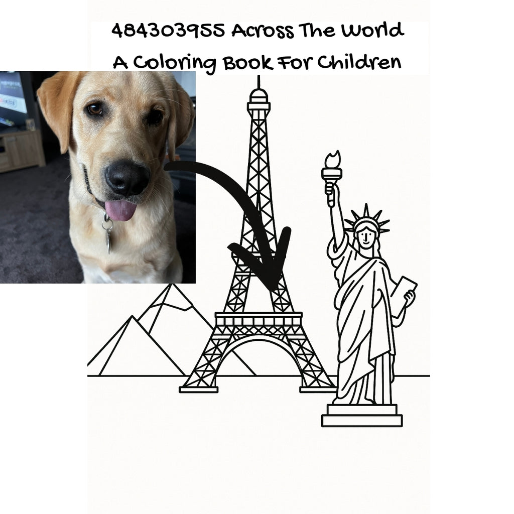 484303955 Across The World: A Coloring Book For Children