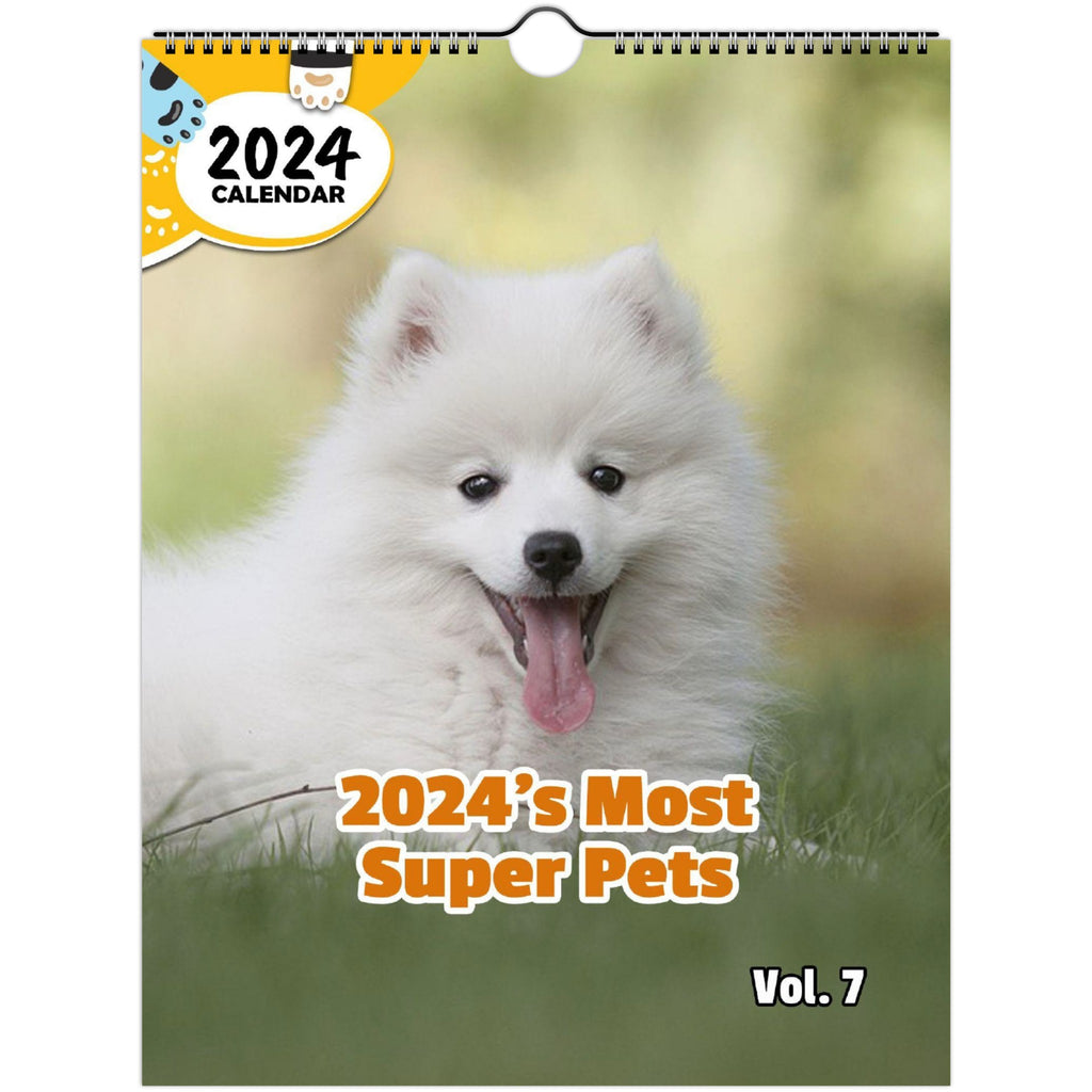 2024's Most Super Pets Volume Seven: 2024 Wall Calendar (Published)