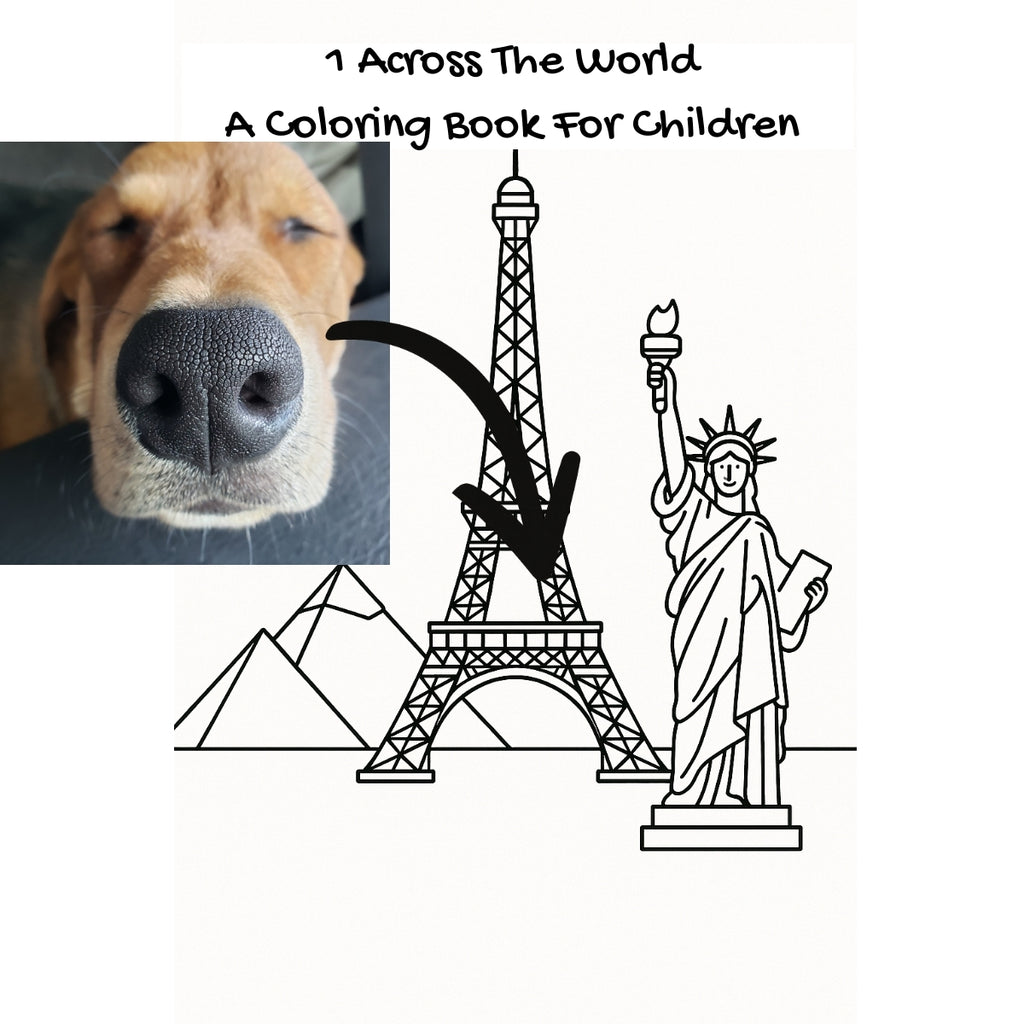 1 Across The World: A Coloring Book For Children